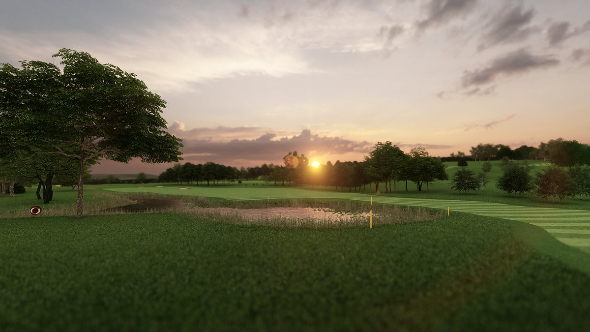 Marriott · green golf course photography by Clubhouse Sports Media