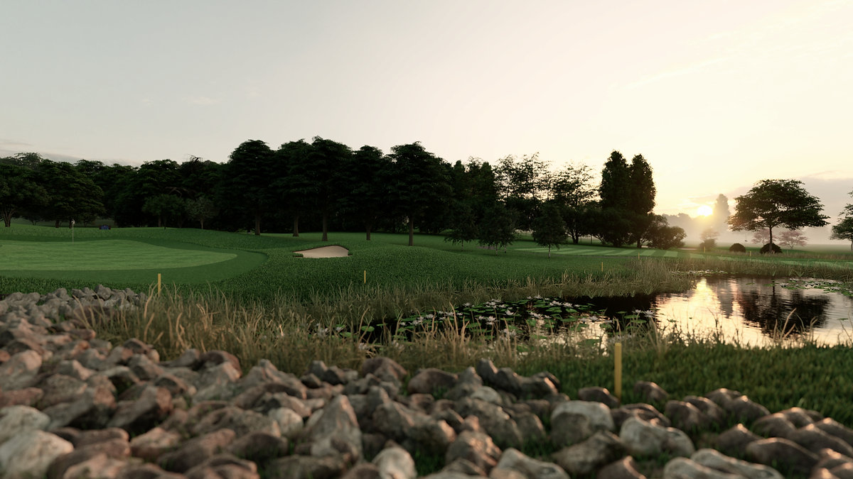 Marriott · approach golf course photography by Clubhouse Sports Media