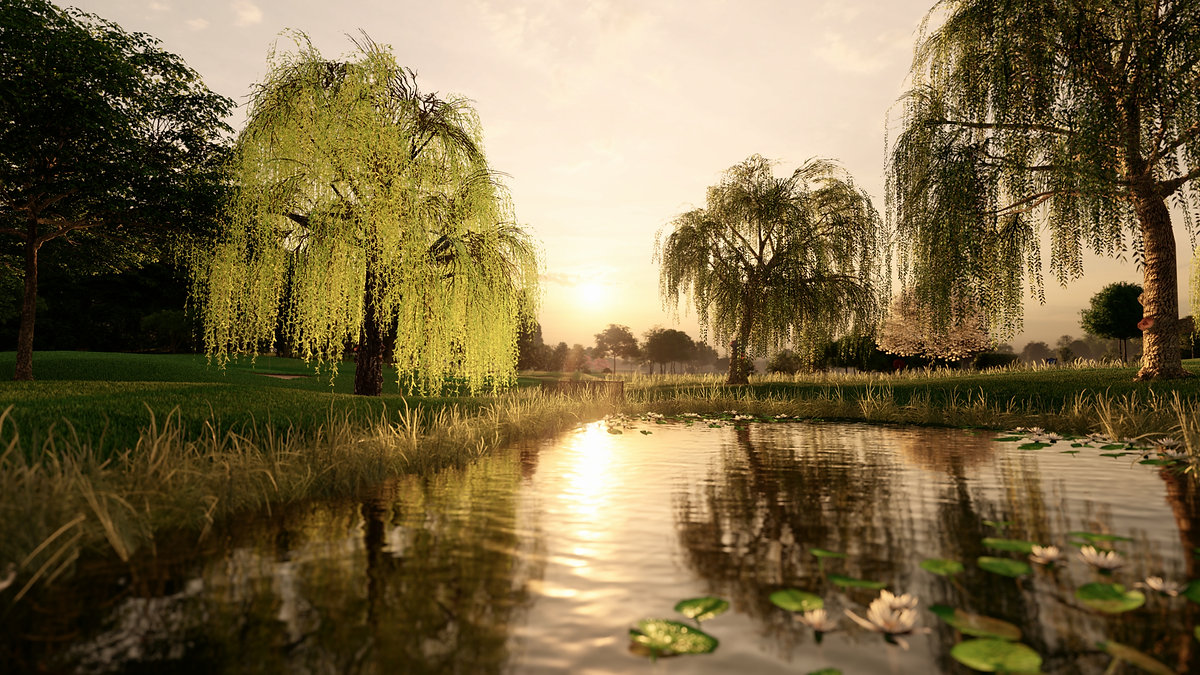 Marriott · saturated fairway golf course photography by Clubhouse Sports Media